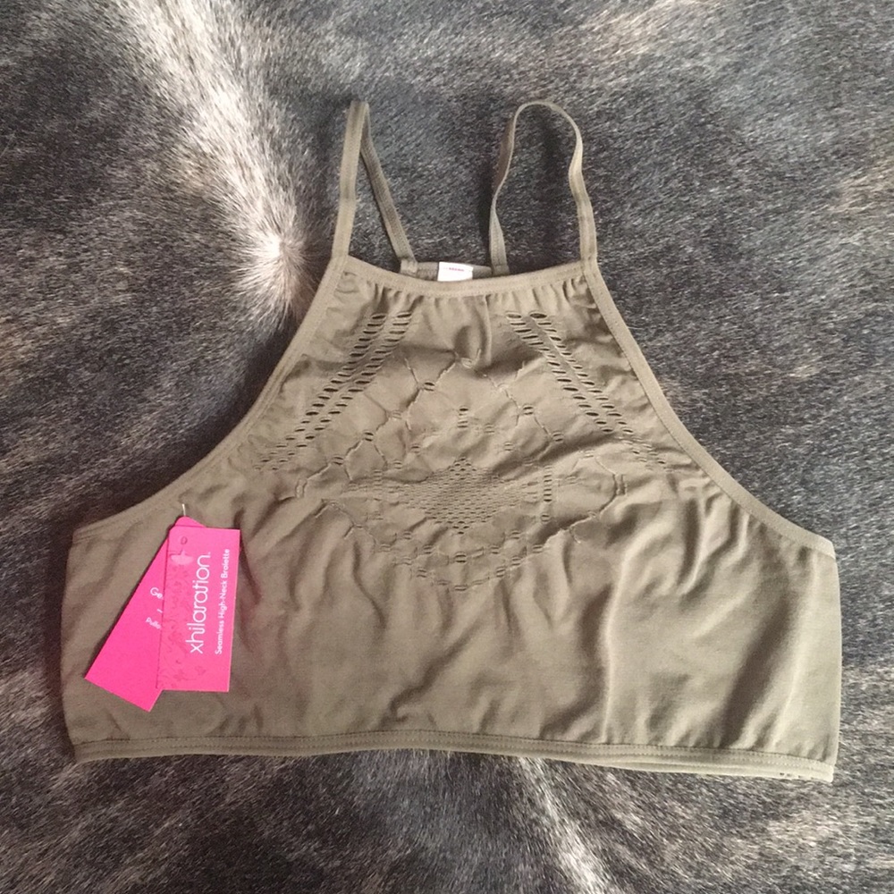 Olive Green Bralette